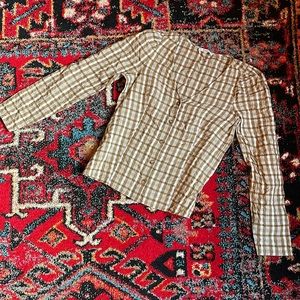Plaid Madewell Top